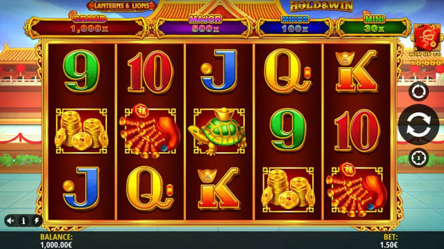 Lanterns & Lions: Hold and Win