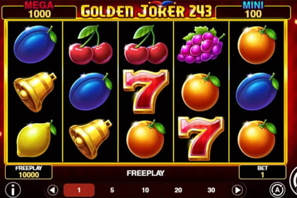 Golden Joker 243 gameplay image