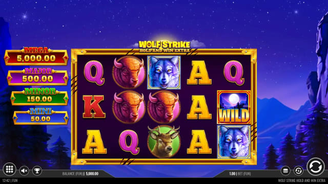 Wolf Strike Hold and Win Extra