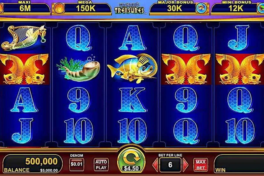 Ocean Spin Kingdom's Treasures
