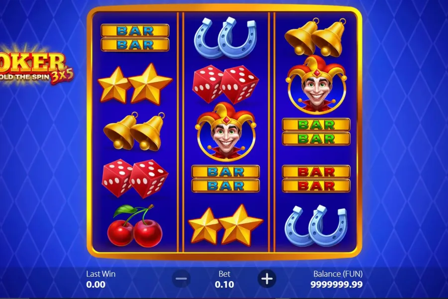 3x5 Joker: Hold The Spin