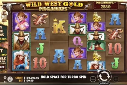 Wild West Gold Megaways gameplay image