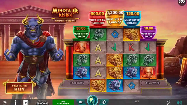Ancient Fortunes Minotaur Rising