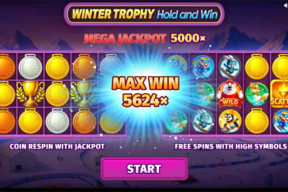 Winter Trophy Hold and Win gameplay image