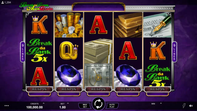 Break da Bank Again Respin