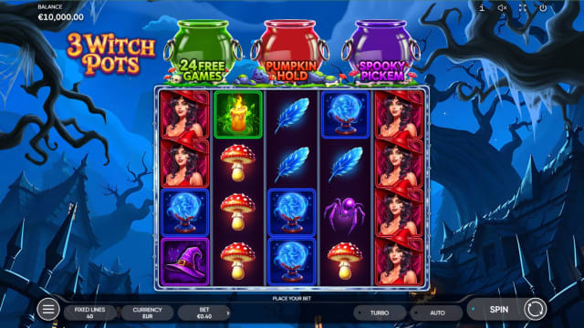 3 Witch Pots