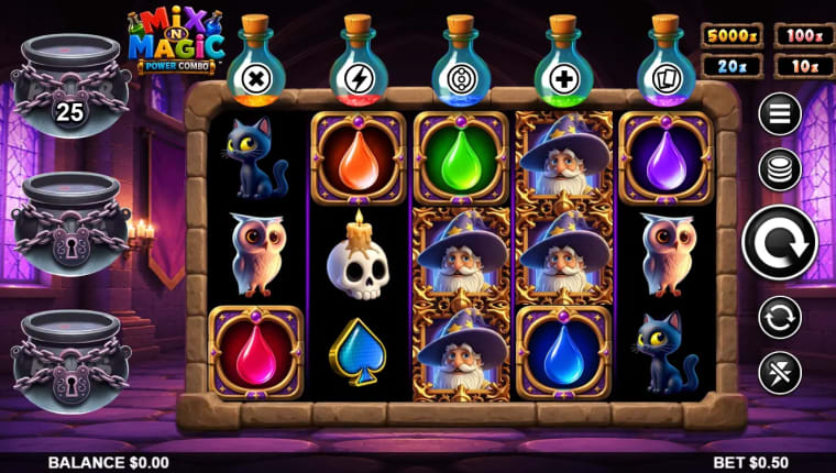 mix n magic power combo gameplay image