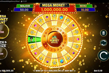 Casino Rewards Mega Money Wheel gameplay image