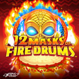 12 Masks of Fire Drums