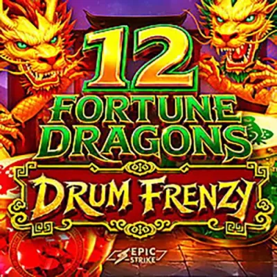 12 Fortune Dragons Drum Frenzy