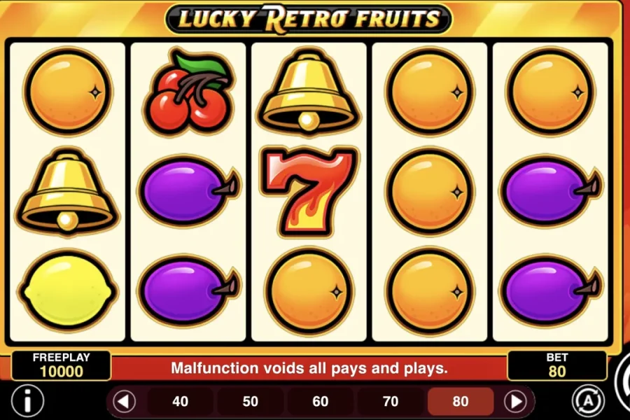 Lucky Retro Fruits