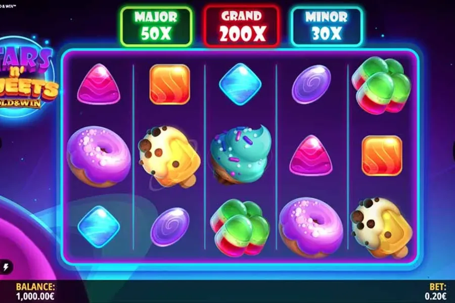 Stars n' Sweets Hold & Win