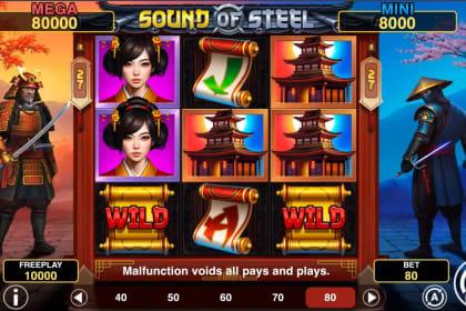 Sound Of Steel Hold And Win gameplay image