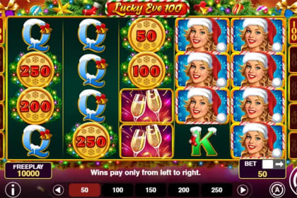 Lucky Eve 100 gameplay image
