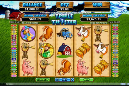 Triple Twister gameplay image