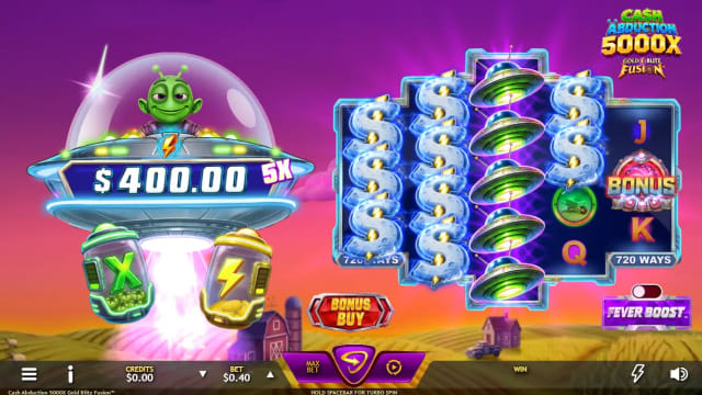 Cash Abduction 5000X Gold Blitz Fusion
