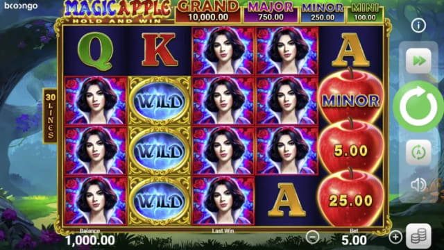 Magic Apple Hold and Win