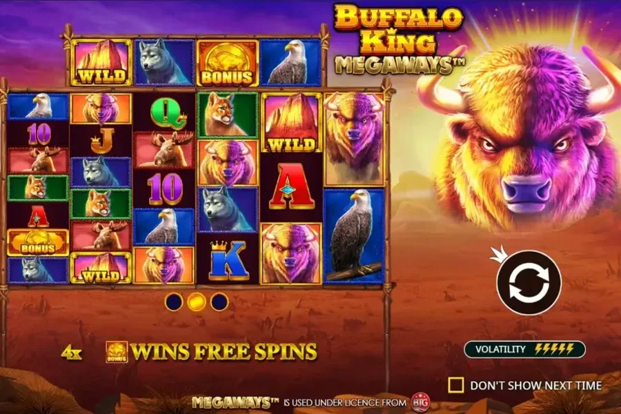 Buffalo King Megaways