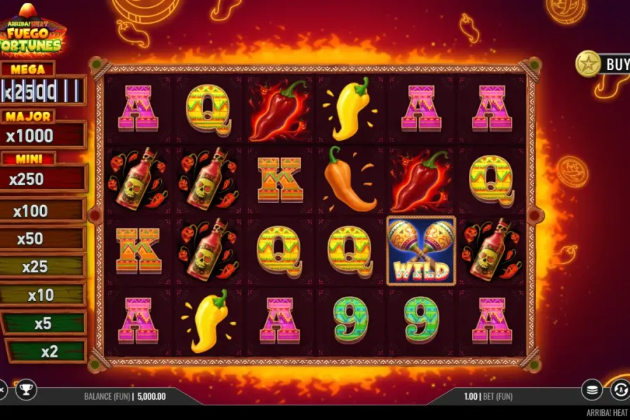 Arriba Heat Fuego Fortunes