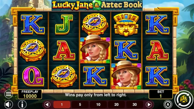 Lucky Jane & Aztec Book