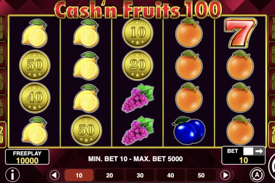 Cash'n Fruits 100