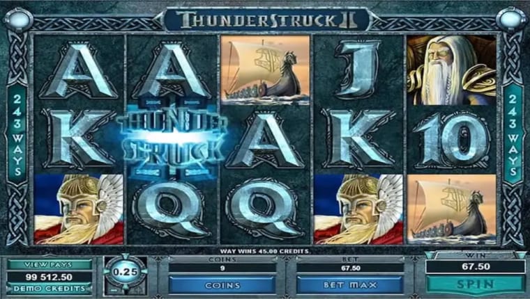 Thunderstruck II gameplay image