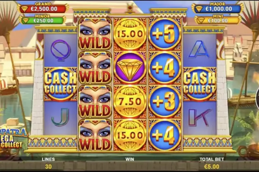 Cleopatra: Mega Cash Collect