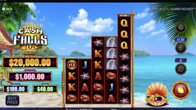 Cash Falls Island Bounty