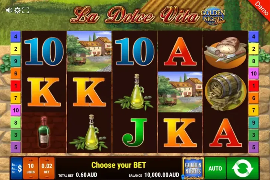 La Dolce Vita - Golden Nights Bonus