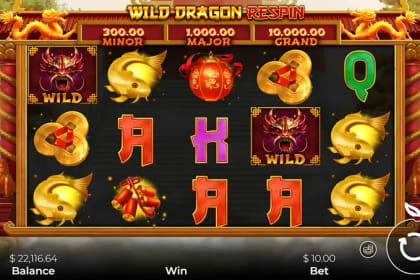 Wild Dragon Respin gameplay image