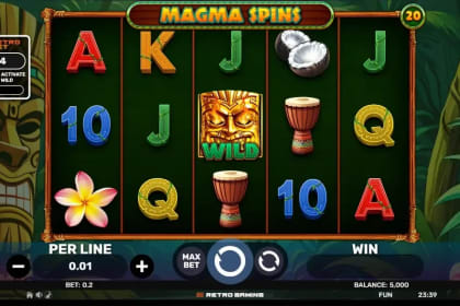 Magma Spins gameplay image