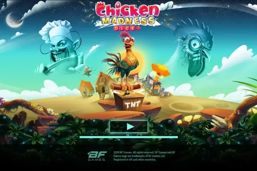 Chicken Madness Dice