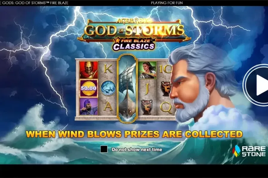 Age of the Gods: God of Storms Fire Blaze