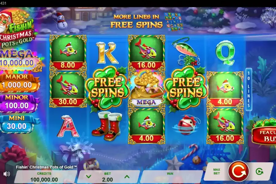 Fishin' Christmas Pots of Gold