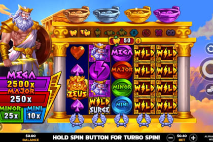 Alpha Gods Zeus 2 Wild Surge gameplay image