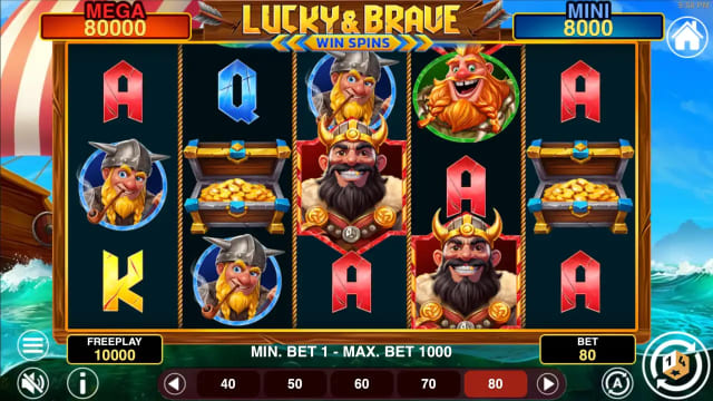 Lucky And Brave Win Spins