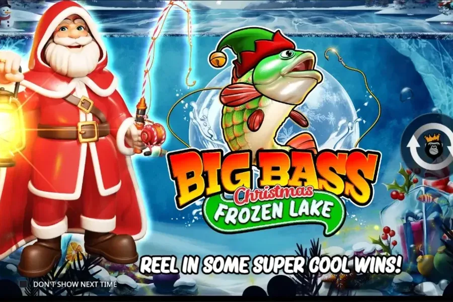 Big Bass Christmas - Frozen Lake