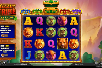 Grizzly Strike Lucky Cache gameplay image