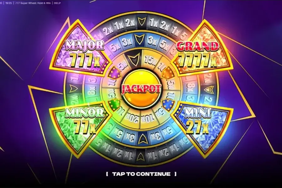 777 Super Wheel: Hold & Win