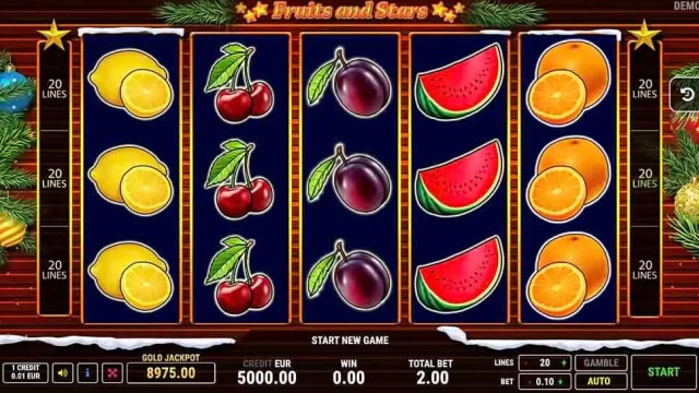 Fruits and Stars Christmas