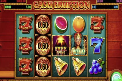 Cash Eruption gameplay image