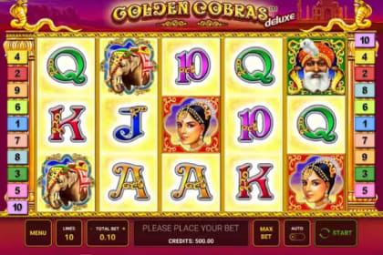 Golden Cobras deluxe gameplay image