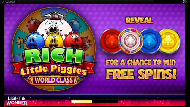 Rich Little Piggies World Class