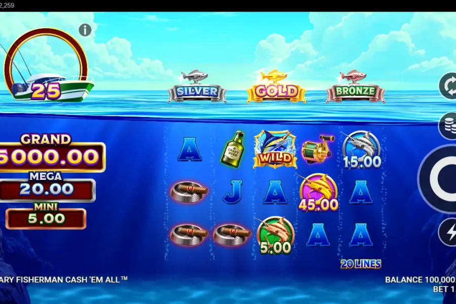 Legendary Fisherman Cash Em All