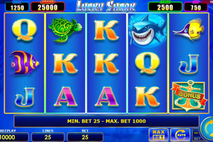 Lucky Shark gameplay image