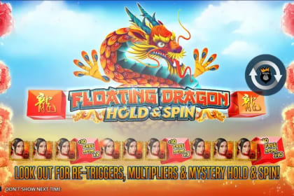 Floating Dragon Hold and Spin gameplay image