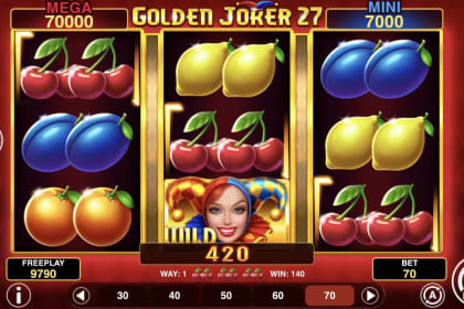Golden Joker 27 Hold and Win gameplay image
