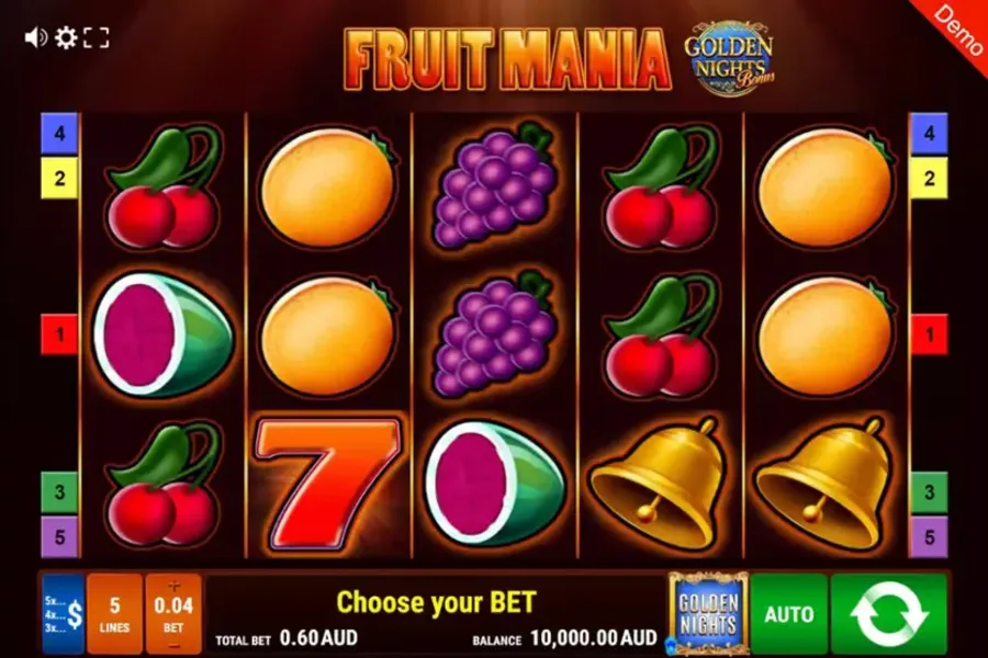 Fruit Mania - Golden Nights Bonus