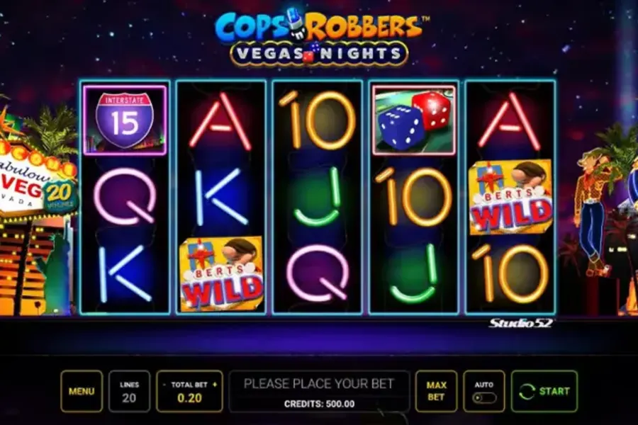 Cops â€šn' Robbers Vegas Nights