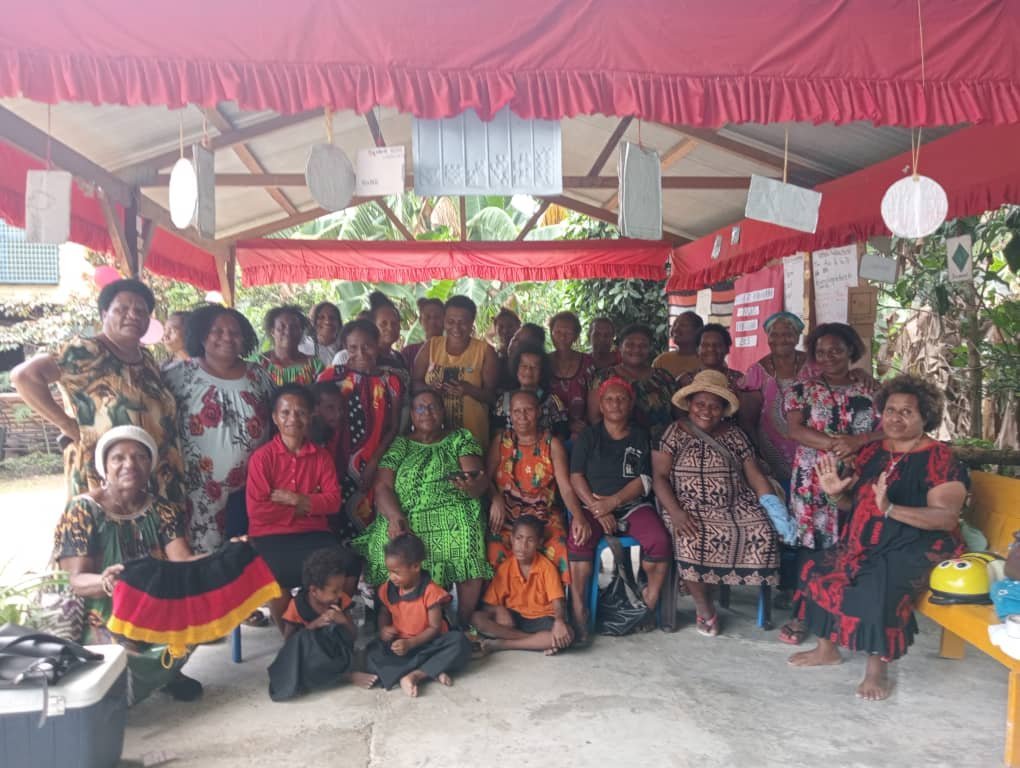 Haniwai Women at Sewing Workshop